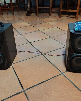 Coppia casse stereo Sony wireless Bluetooth 