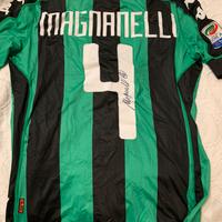 Maglia Sassuolo Magnanelli 2016 autografata
