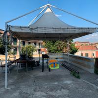 Gazebo 4 x 4 struttura pesante