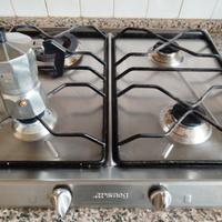 Piano cottura + forno Smeg+ tavolo in granito