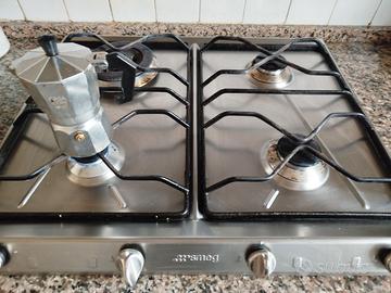 Piano cottura + forno Smeg+ tavolo in granito