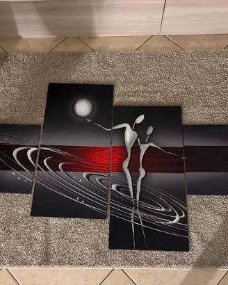 Quadro moderno componibile 4 pezzi