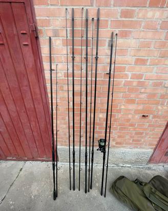 Attrezzatura vecchia carpfishing pesca