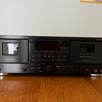 Piastra musicassette doppia