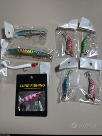 Kit assortito pesca spinning