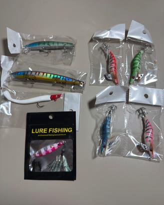 Kit assortito pesca spinning