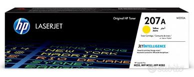 Cartuccia Toner HP 207A Giallo Originale