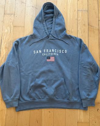 Felpa San Francisco California grigia