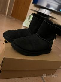 UGG mini bailey bow II black fiochetto