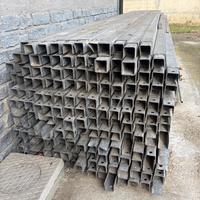 Profili in ferro zincati quadrati