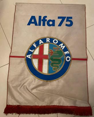 Alfa 75 stendardo gagliardetto pubblicitario