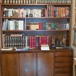 LIBRERIA VINTAGE ANNI 50/60