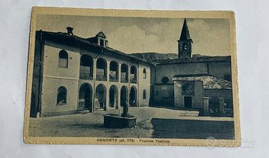 CARTOLINA DEMONTE - FRAZIONE FESTIONA FG VIAGGIATA
