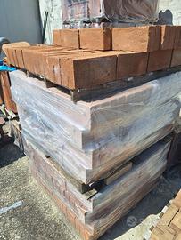 Mattone Faccia Vista 5.5x12x25 Rosso Fbm
