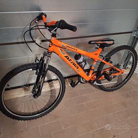 BICI MTB INVADER 24" ARANCIO NERO/OPACO