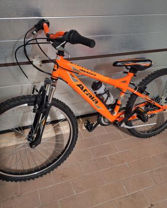 BICI MTB INVADER 24" ARANCIO NERO/OPACO