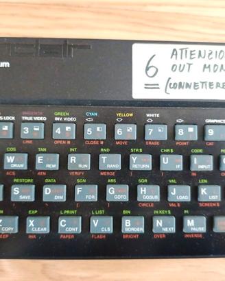 Computer vintage 
Sinclair ZX Spectrum 48K