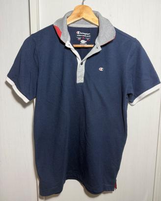Polo Champion blu navy bambino/ragazzo 13-14 anni