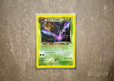 Pokemon Dark Crobat Holo Neo Destiny ITALIANO