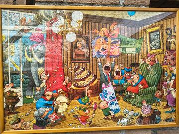 Quadro puzzle Jean Jacques Loup 