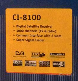 Decoder satellitare digitale HUMAX CI-8100