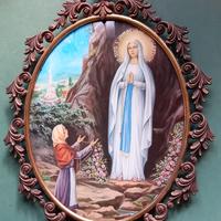 QUADRO MARIA DI LOURDES E PASTORELLA