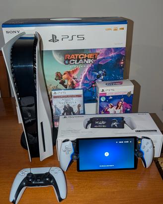 PlayStation 5 Fat + giochi + PlayStation portal 