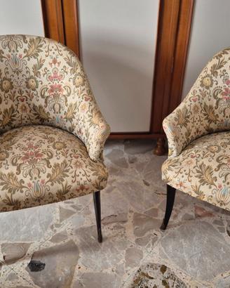 Coppia di Poltroncine Vintage Anni '60