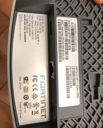 Fortinet - Forti AP U221EV (Access Point) 802.11AC