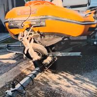 gommone motore carrello 