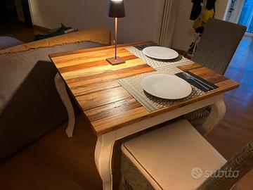 Tavolo legno 90x90
