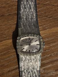 Omega per donne Oro Bianco 18kt