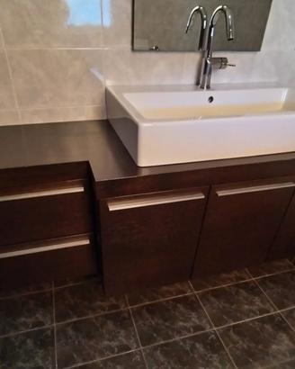 Mobile Bagno in legno 