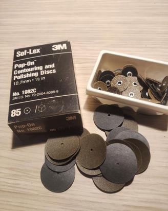 dischetti lucidatura contorno pulizia 3M sof lex 