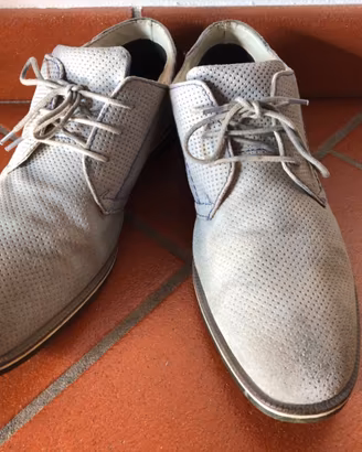 OBJ bugatti scarpe mocassino in camoscio pelle 1 t