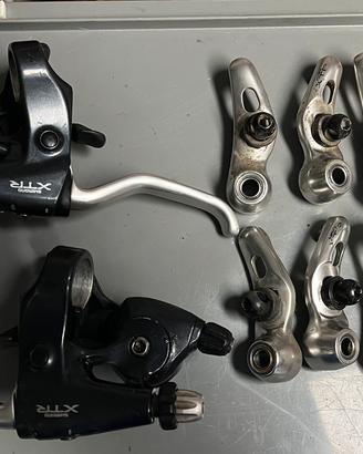 Componenti shimano xtr 900 950 comandi cambio
