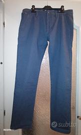 Pantalone casual uomo Blue nuovo tg 50