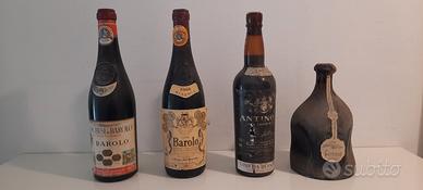 Vini Barolo Carema vecchi