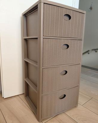 Cassettiera Stefanplast 4 cassetti