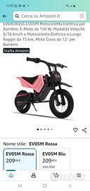 moto elettrica bambini