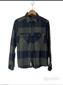 Camicia Only & Sons flanella taglia S verde e nera