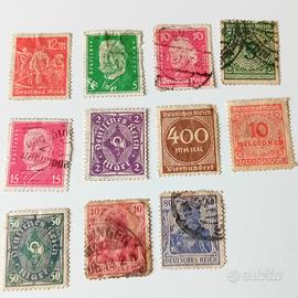 Francobolli Germania reich 