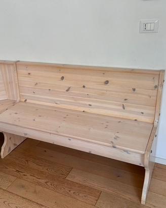 Giropanca legno massello