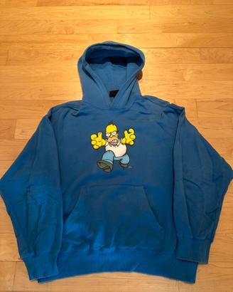 Felpa H&M Oversized Fit The Simpsons Blu