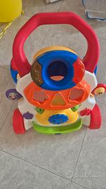 Girello primi passi Chicco spingibile con giochi