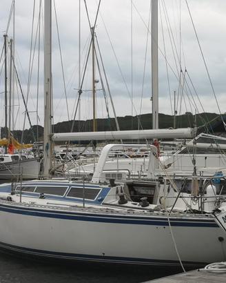 Barca a vela da regata-crociera