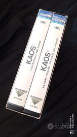 Cofanetto video RAI box film Kaos 1 e 2 Vhs