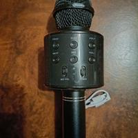 WS-858 Microfono wireless con bluetooth per karaok