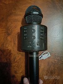 WS-858 Microfono wireless con bluetooth per karaok