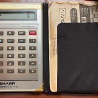 Calcolatore da tasca Sharp El 832